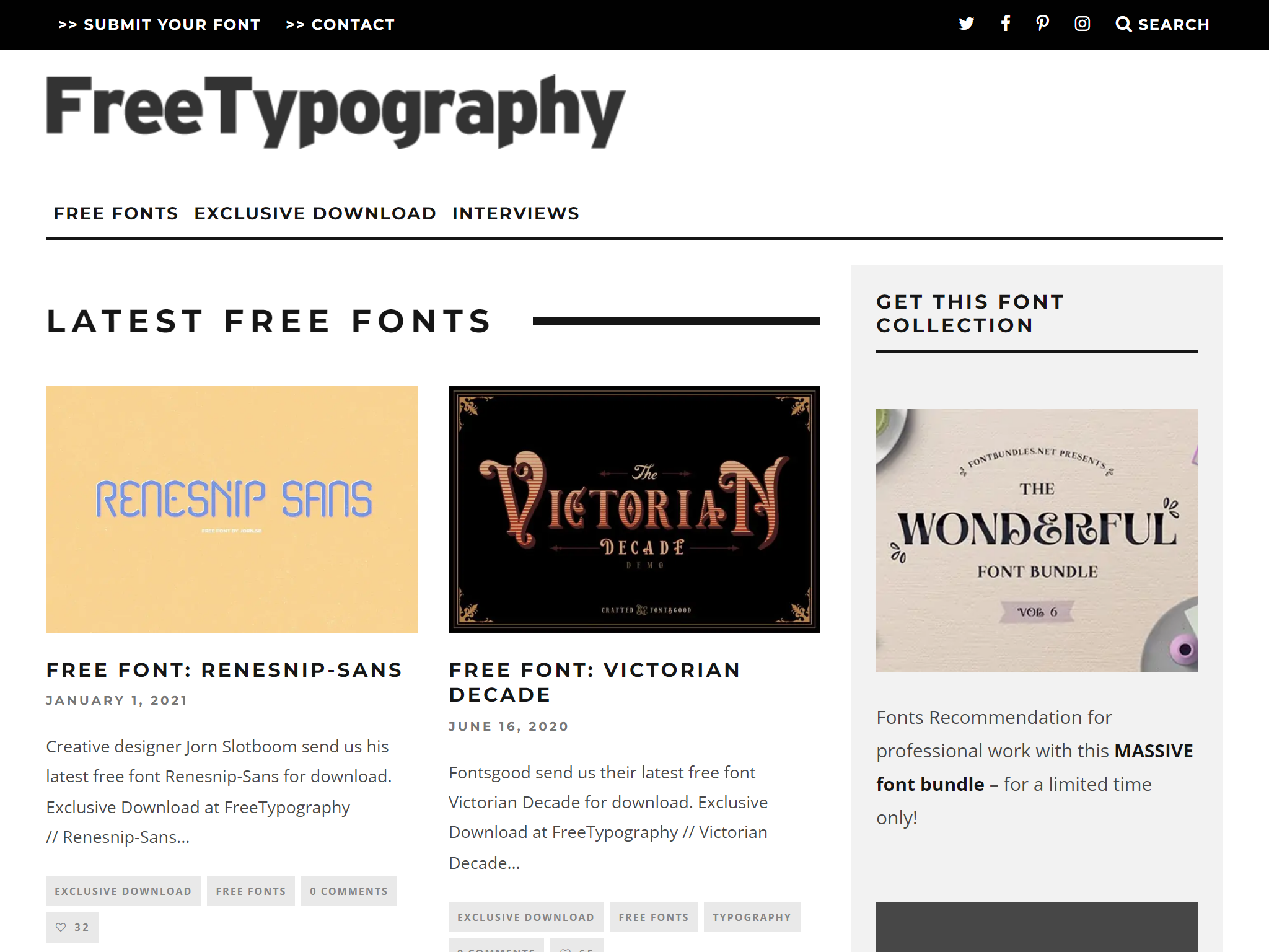 FreeTypography