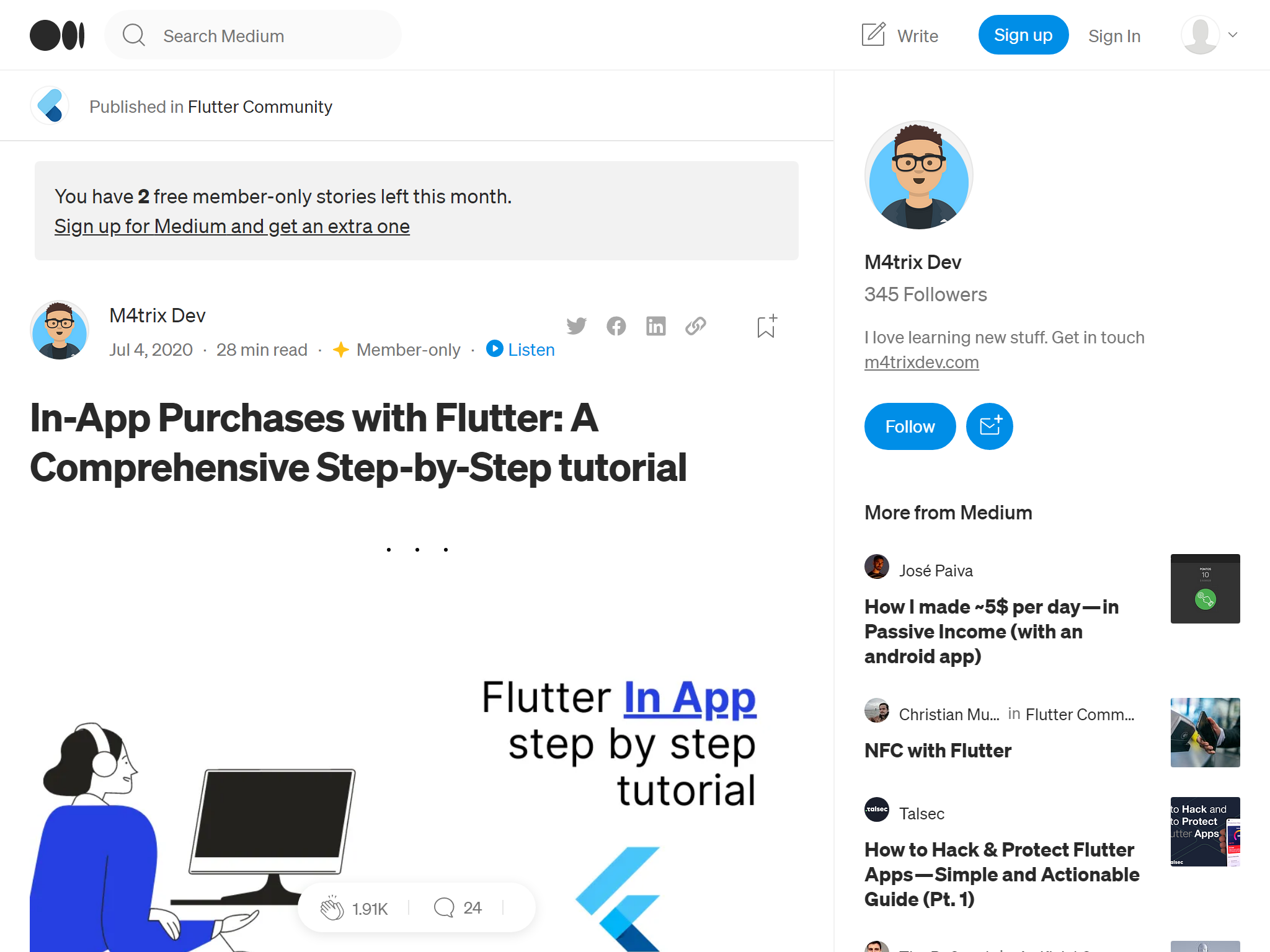 In-App Purchases with Flutter: A Comprehensive Step-by-Step tutorial