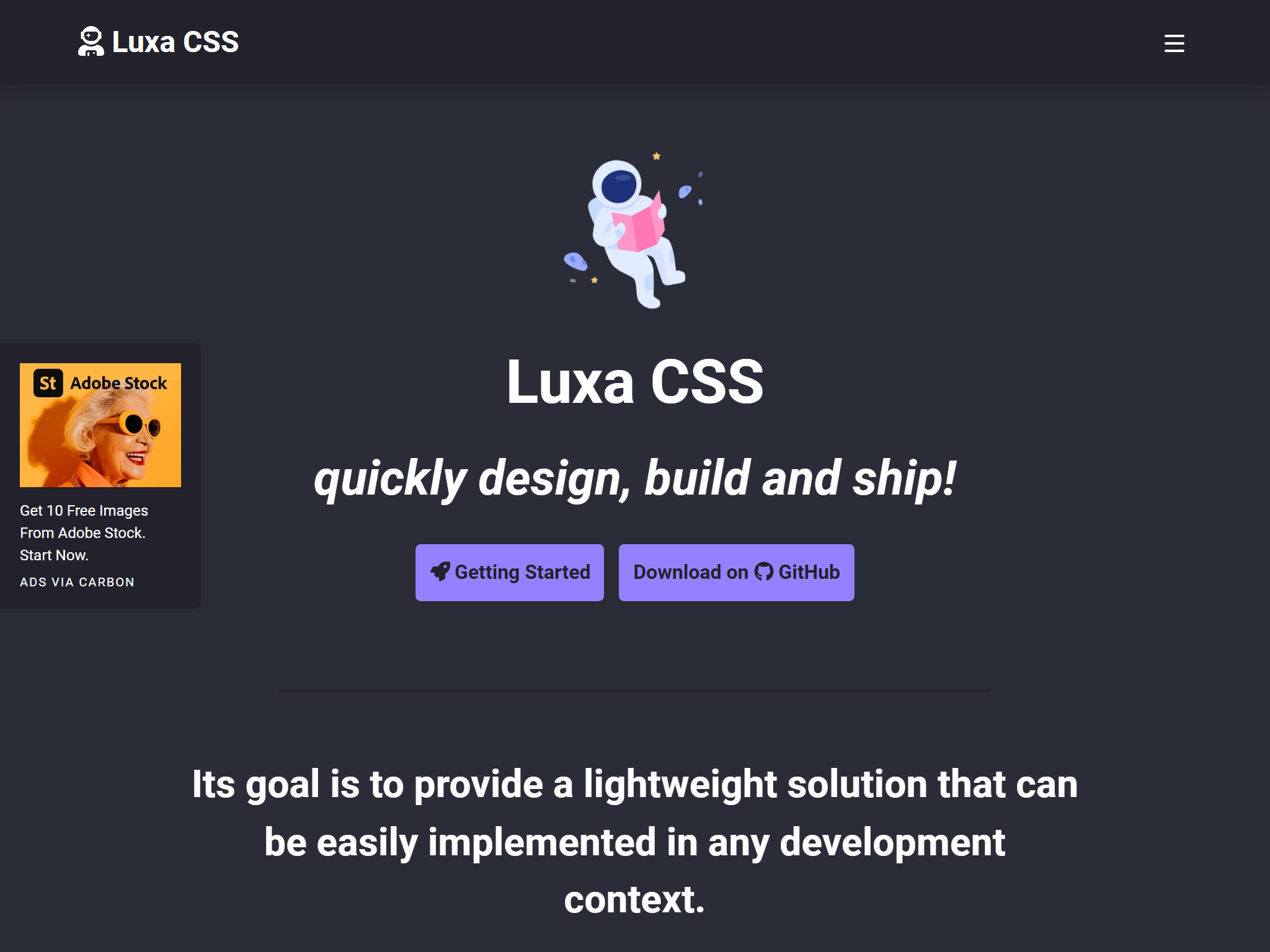 Luxa CSS
