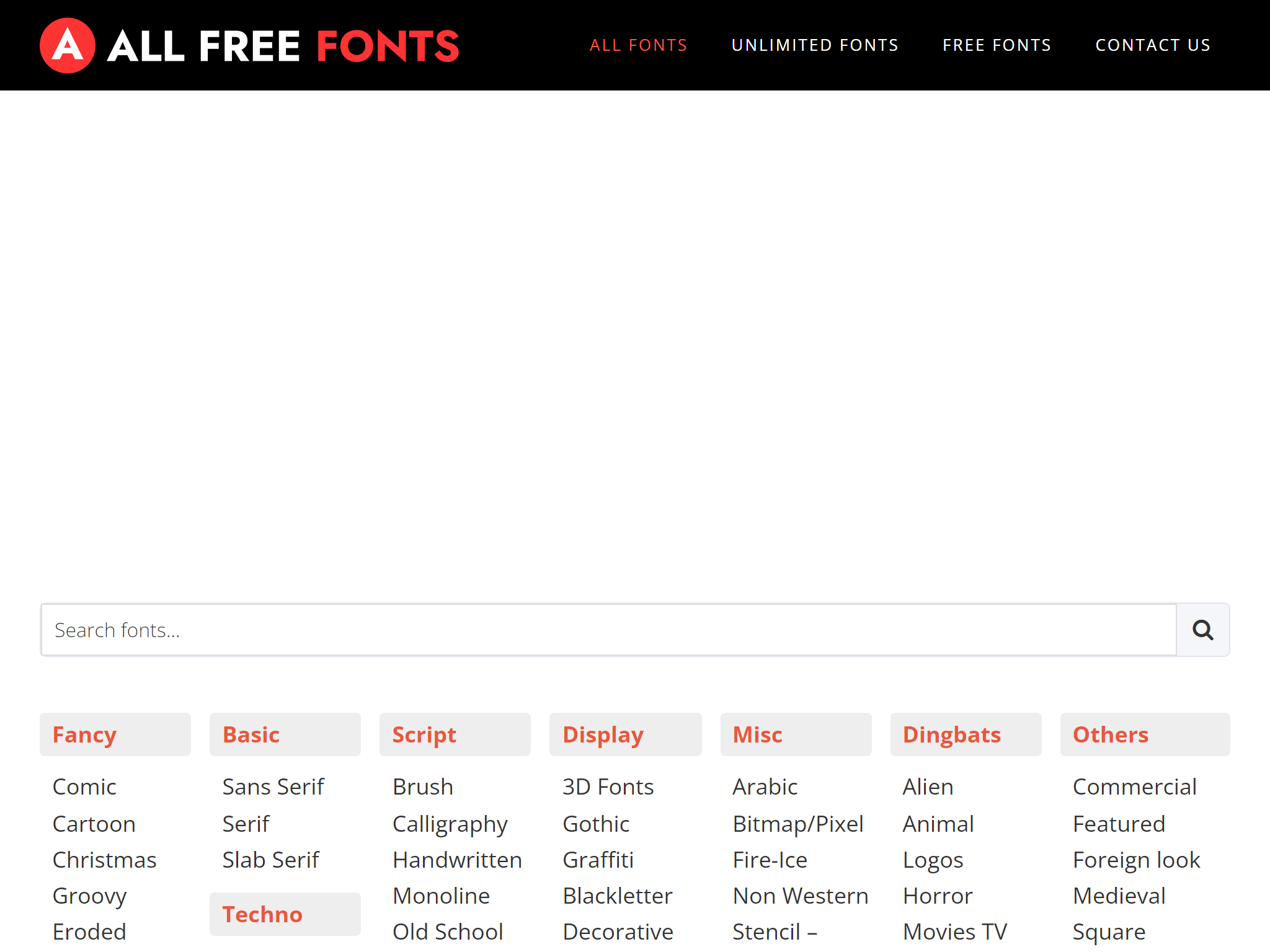 All Free Fonts