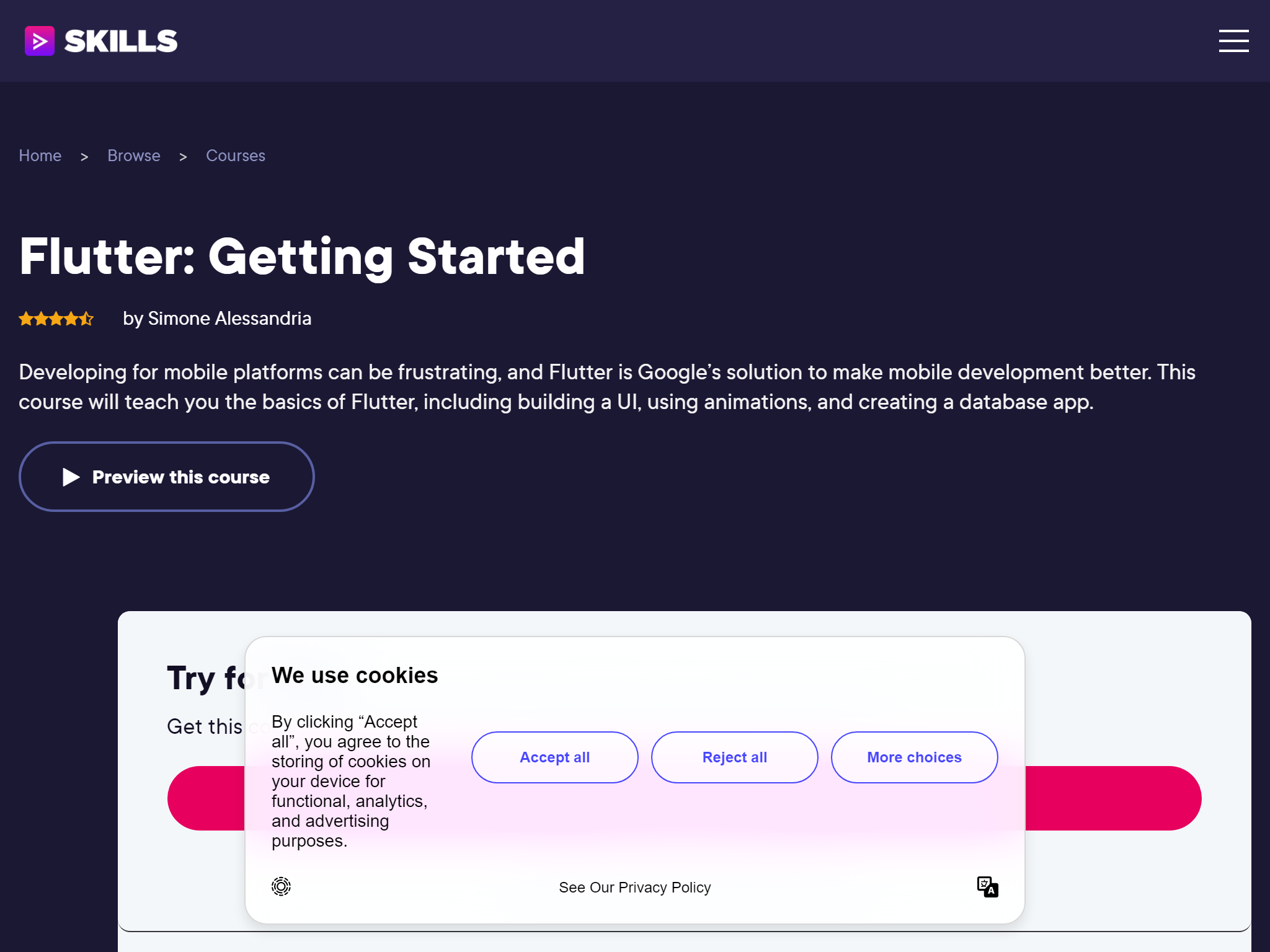 Flutter: Getting Started