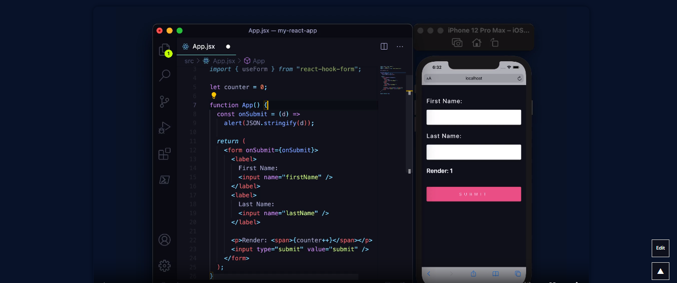 React Hook Form