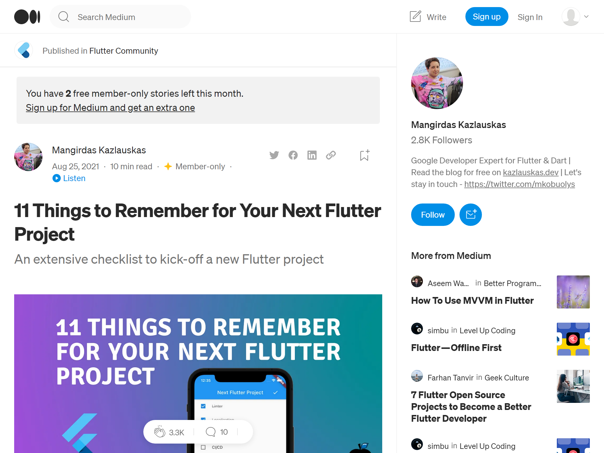 11 Things to Remember for Your Next Flutter Project