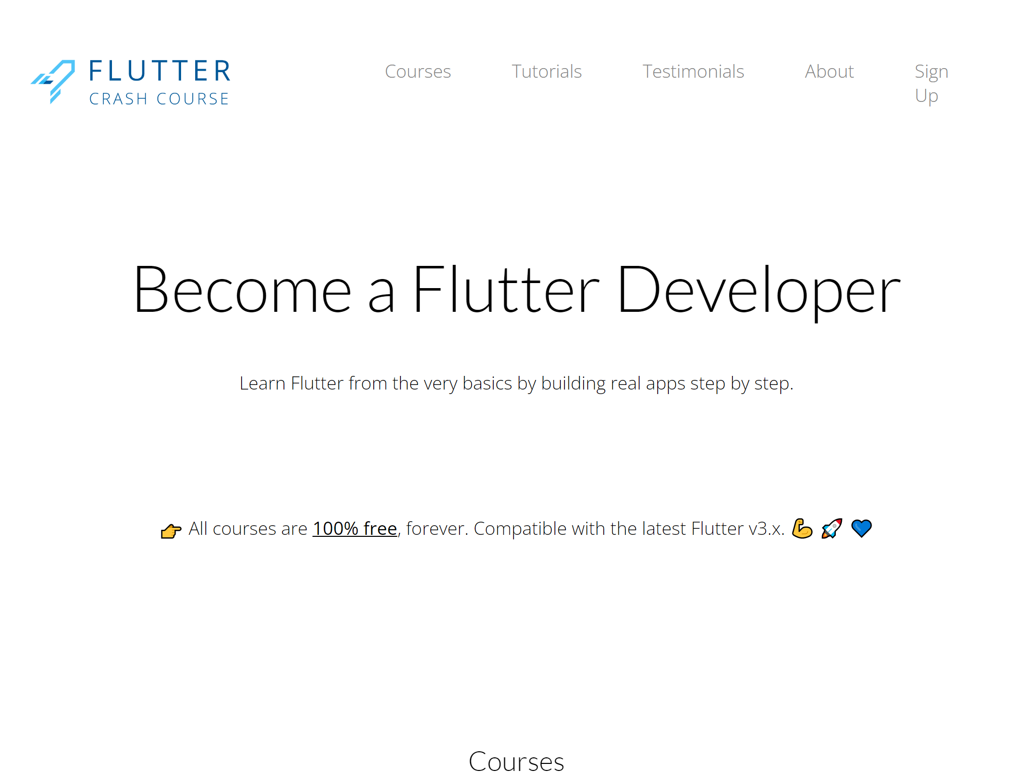 Flutter Crash Course