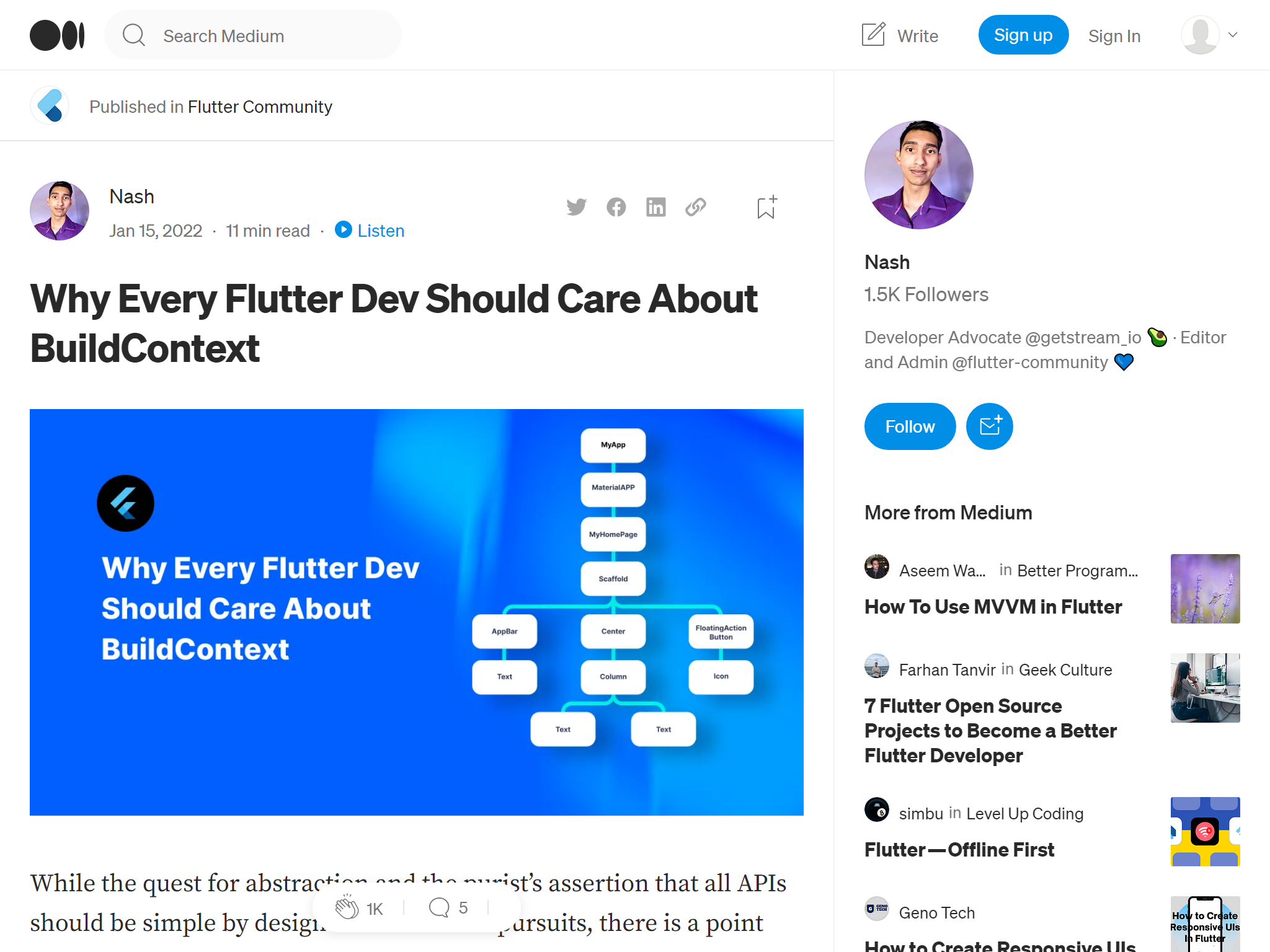 Why Every Flutter Dev Should Care About BuildContext